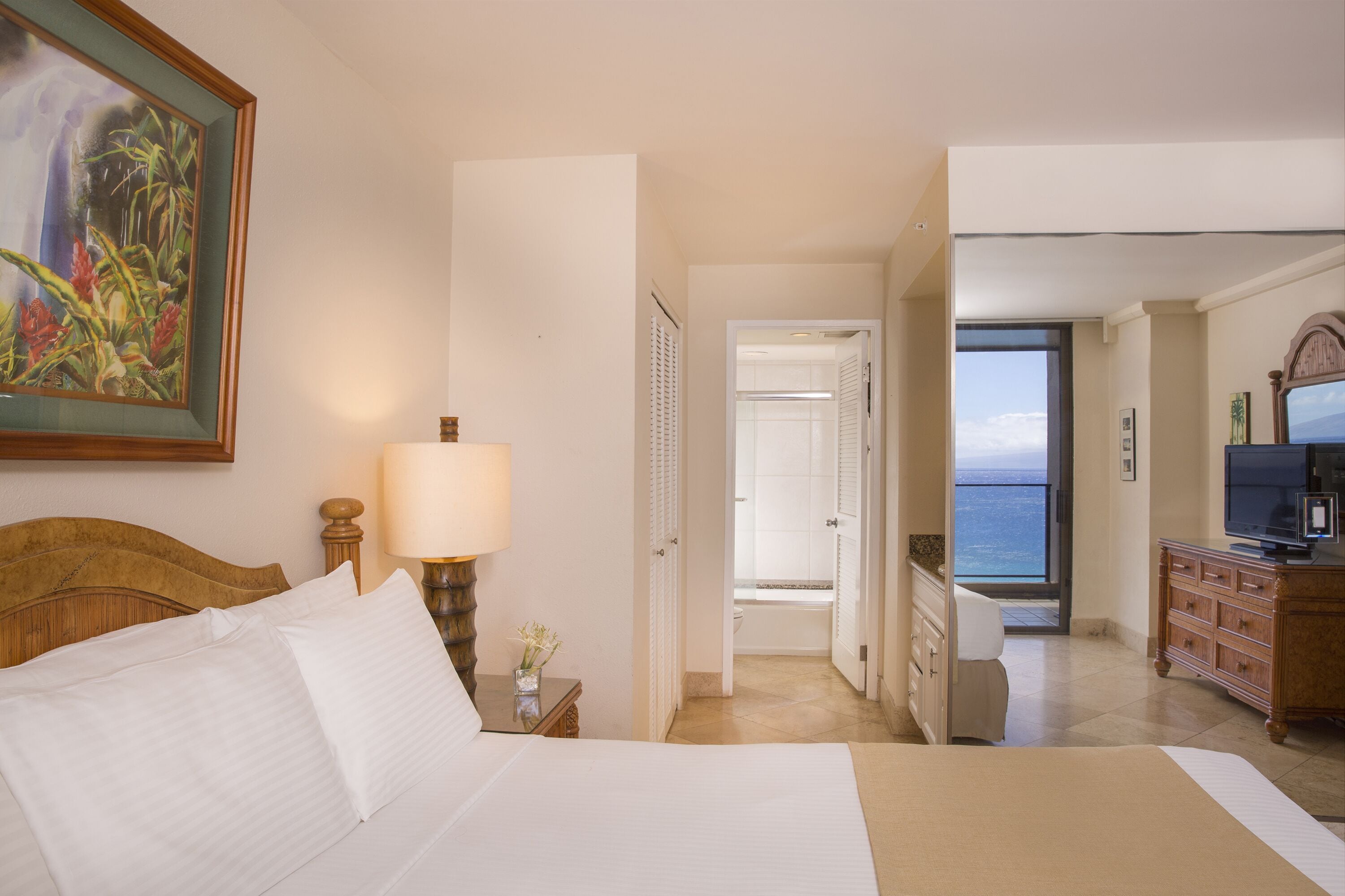 Condo, 1 très grand lit et 1 canapé-lit, non-fumeur (Direct Ocean Front) | 1 chambre, coffre-fort, fer et planche à repasser