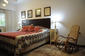 5 bedrooms, hypo-allergenic bedding, individually decorated