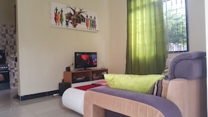 Televisie en een dvd-speler