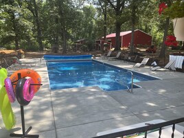 Seasonal outdoor pool