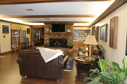 Sala de estar en el lobby
