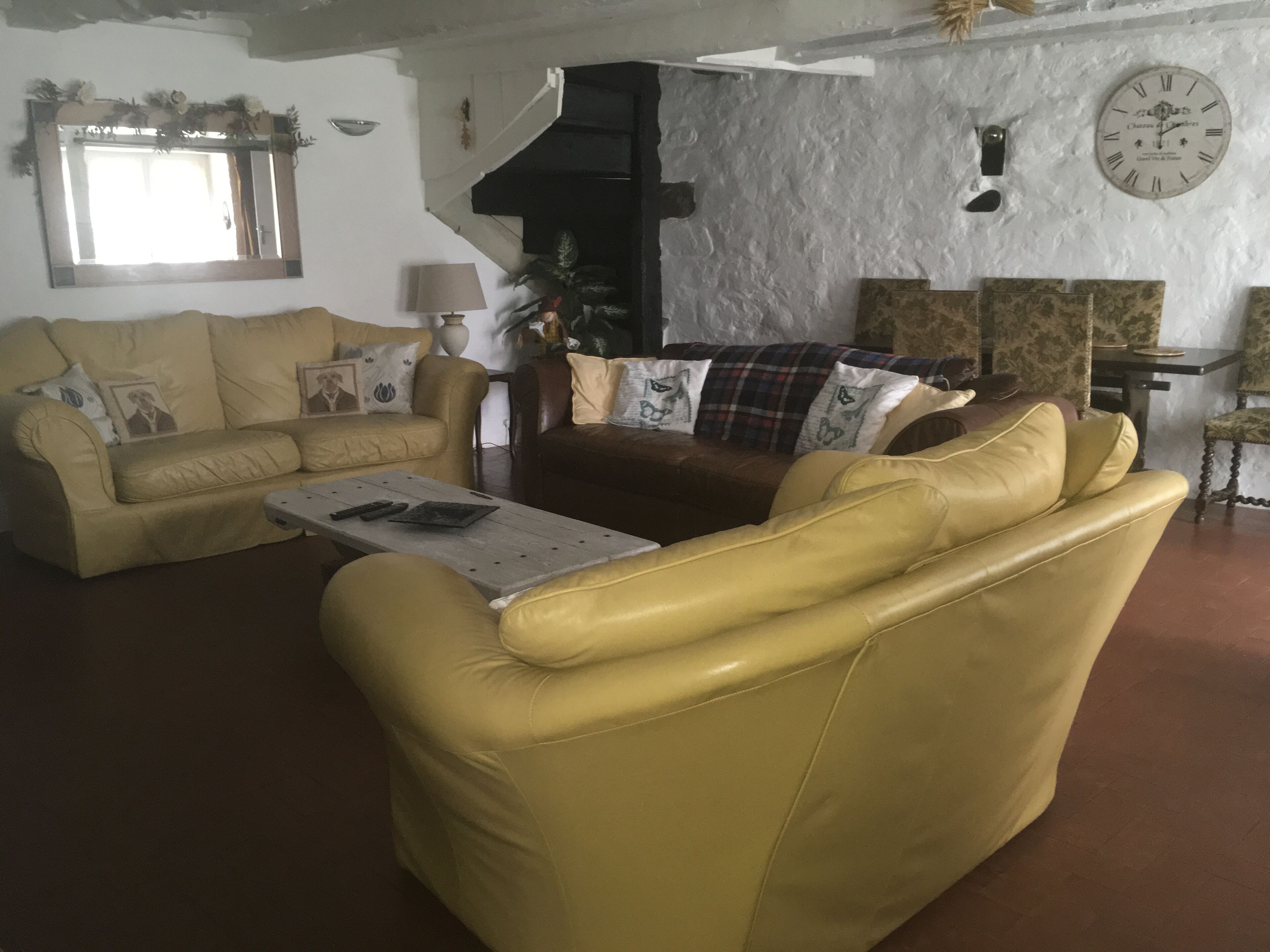 Traditional French farmhouse in Brittany with Gîte