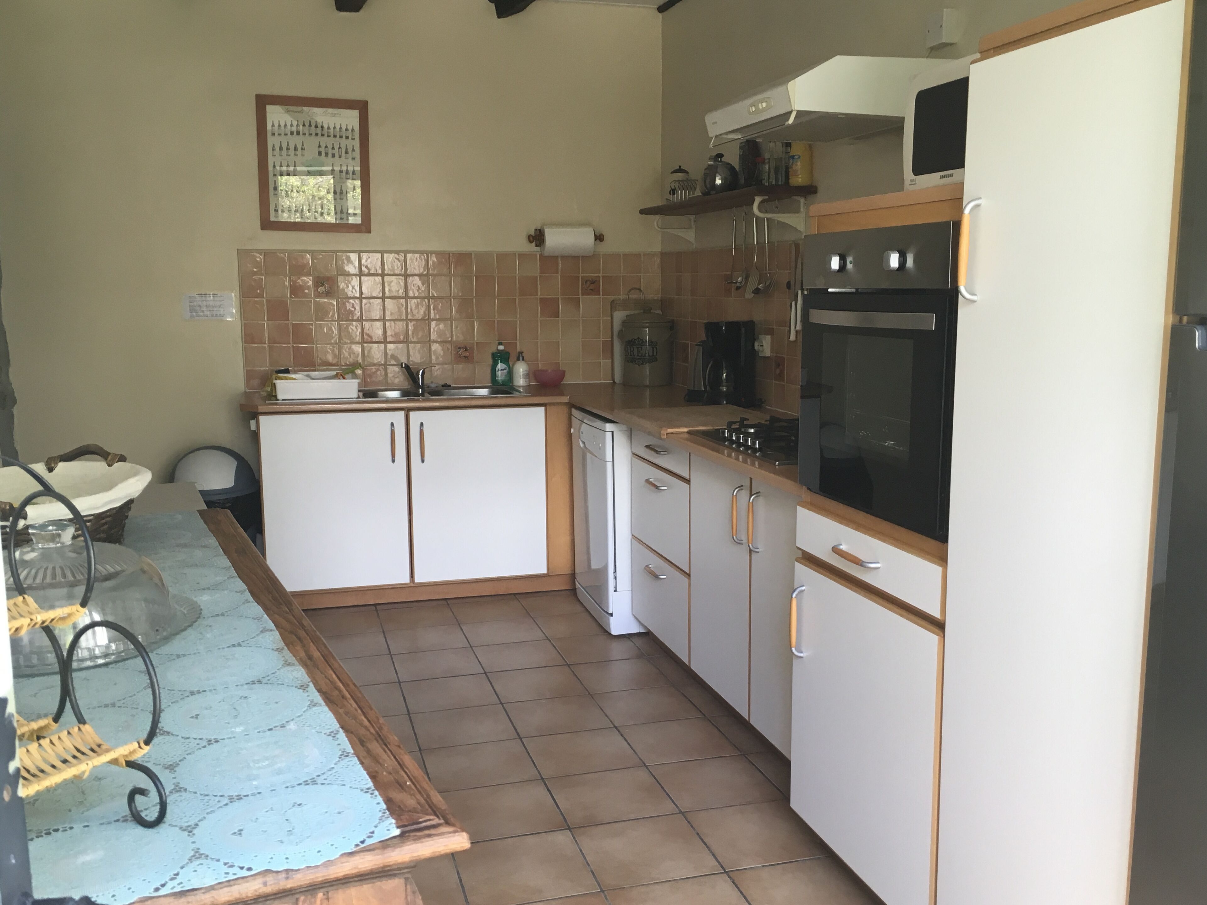 Traditional French farmhouse in Brittany with Gîte