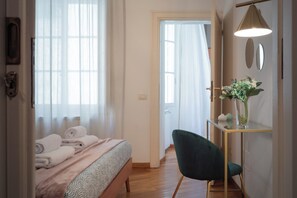 Familienapartment | Badezimmer | Dusche, Regendusche, Haartrockner, Bidet