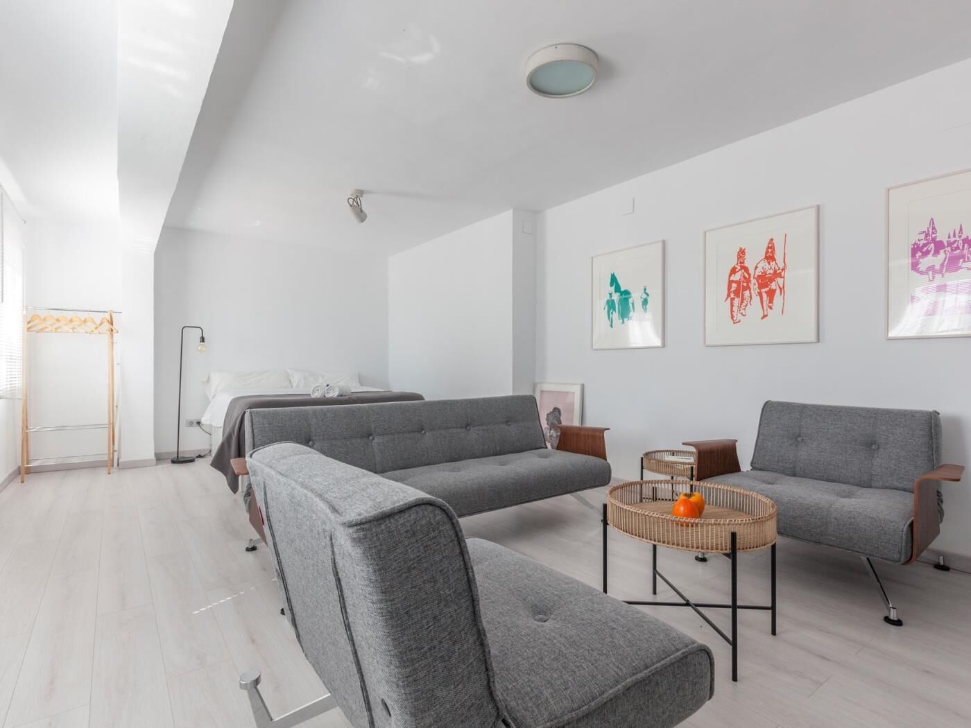 1 chambre, fer et planche à repasser, accès Internet, draps fournis