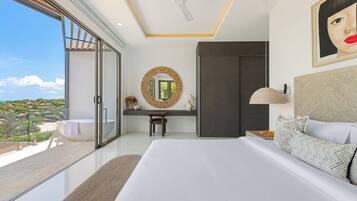 3 Schlafzimmer, Zimmersafe, Schreibtisch, Bügeleisen/Bügelbrett