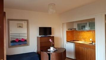 1 chambre, fer et planche à repasser, Wi-Fi gratuit, draps fournis
