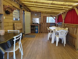 Dining - 3-person mobile home in vielle st girons (Vielle-Saint-Girons)