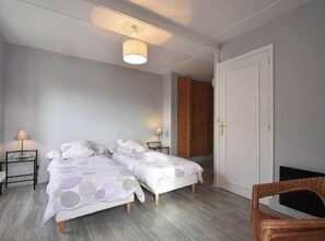 3 chambres, fer et planche Ă repasser, Wi-Fi