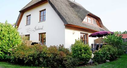 Holiday home with fireplace and sauna
