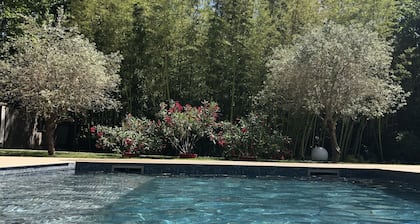 Hotel services, concierge, heated swimming pool, jacuzzi, large garden