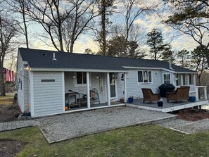 Exterior - Enjoy the lake, dock, beach, large grounds, or renovated home.  New ductless AC. (East Falmouth)
