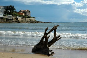 Beach nearby, sun-loungers