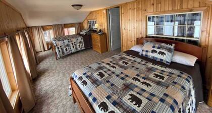 Large Beachside Lodge on AuTrain Lake