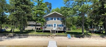 Large Beachside Lodge on AuTrain Lake