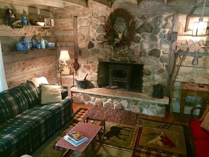 تلفزيون، مدفأة، مشغل دي في دي