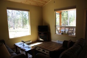 TV, DVD player, books, video library - More than just a cabin... Experience Montana Adventure (Trout Creek)