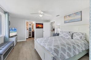 2 室のベッドルーム、アイロン / アイロン台、WiFi (無料)、ベッドシーツ