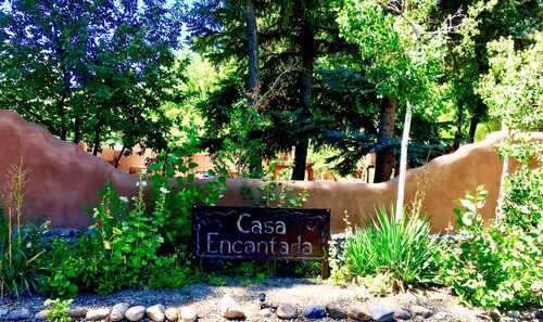 Cozy Casa Carmelita features a Brilliant Kiva Fireplace, Unique Patio & Hot Tub!