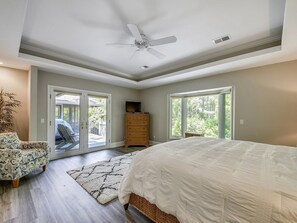 3 bedrooms, iron/ironing board, internet, bed sheets