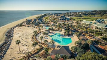 Piscina interna, piscina externa