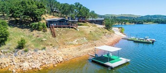 4. Waters Edge Cabin (on private peninsula with dock)