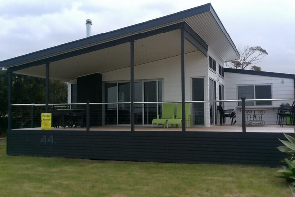 View of house from Esplanade