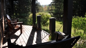 Terrace/patio - Manor House BnB, Soaking Tub, Pet Friendly (Little Valley)