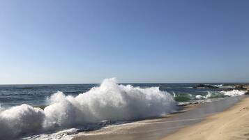 Beach nearby, beach towels