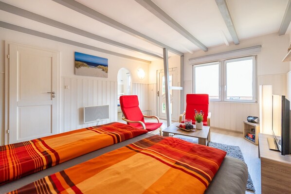 1 habitación, tabla de planchar con plancha, wifi gratis y ropa de cama 