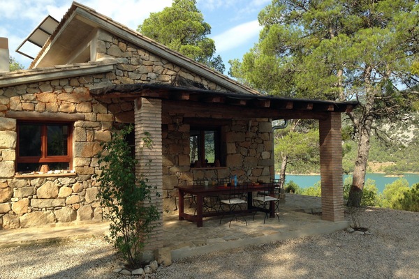 House & front porch view