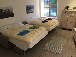 3 chambres, lit parapluie, Wi-Fi, draps fournis