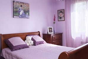 3 habitaciones, tabla de planchar con plancha y wifi gratis 