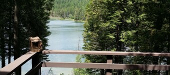 Montana Blockhaus weg neben Glacier Nationalpark