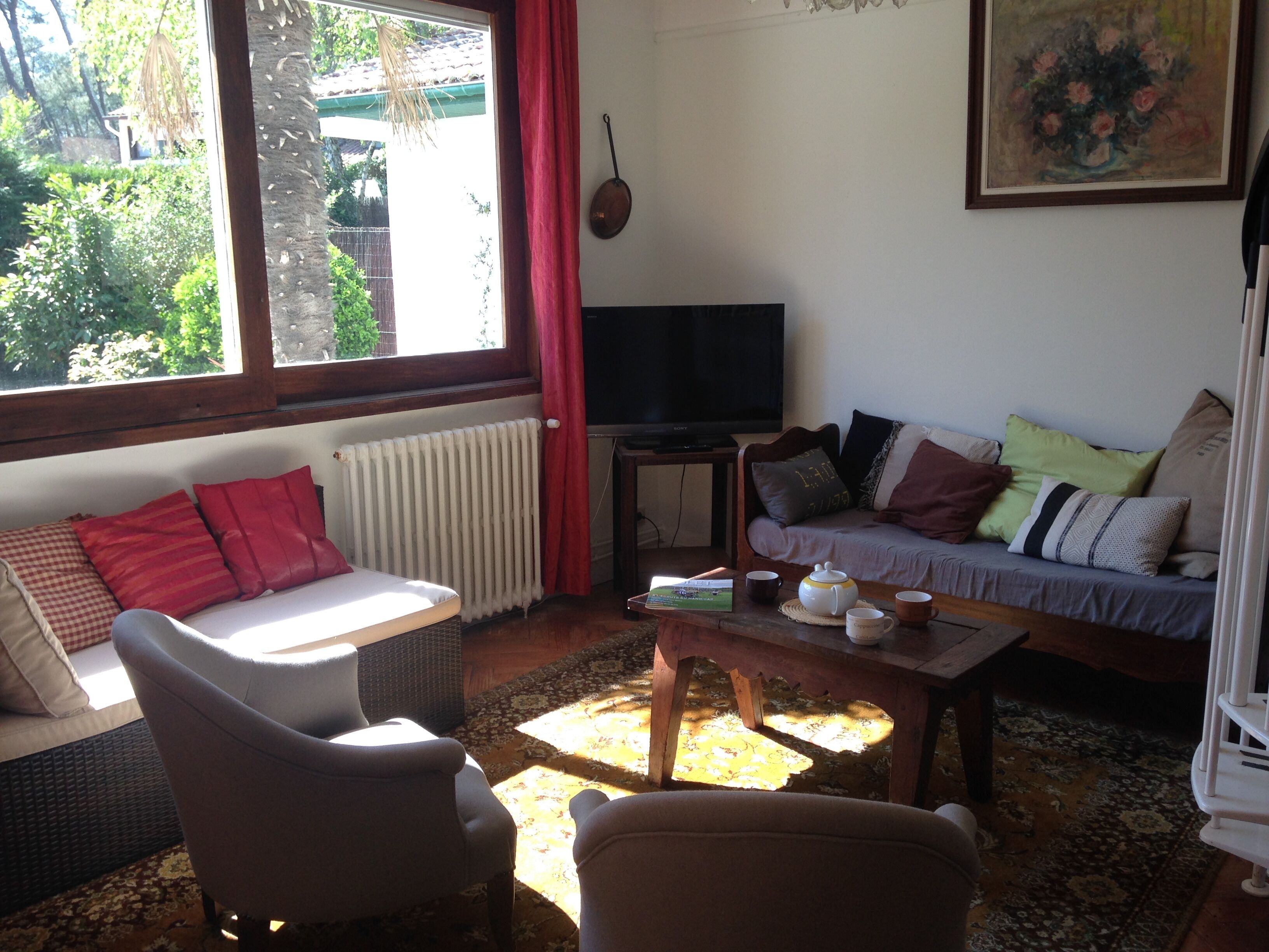 House with garden near the beaches