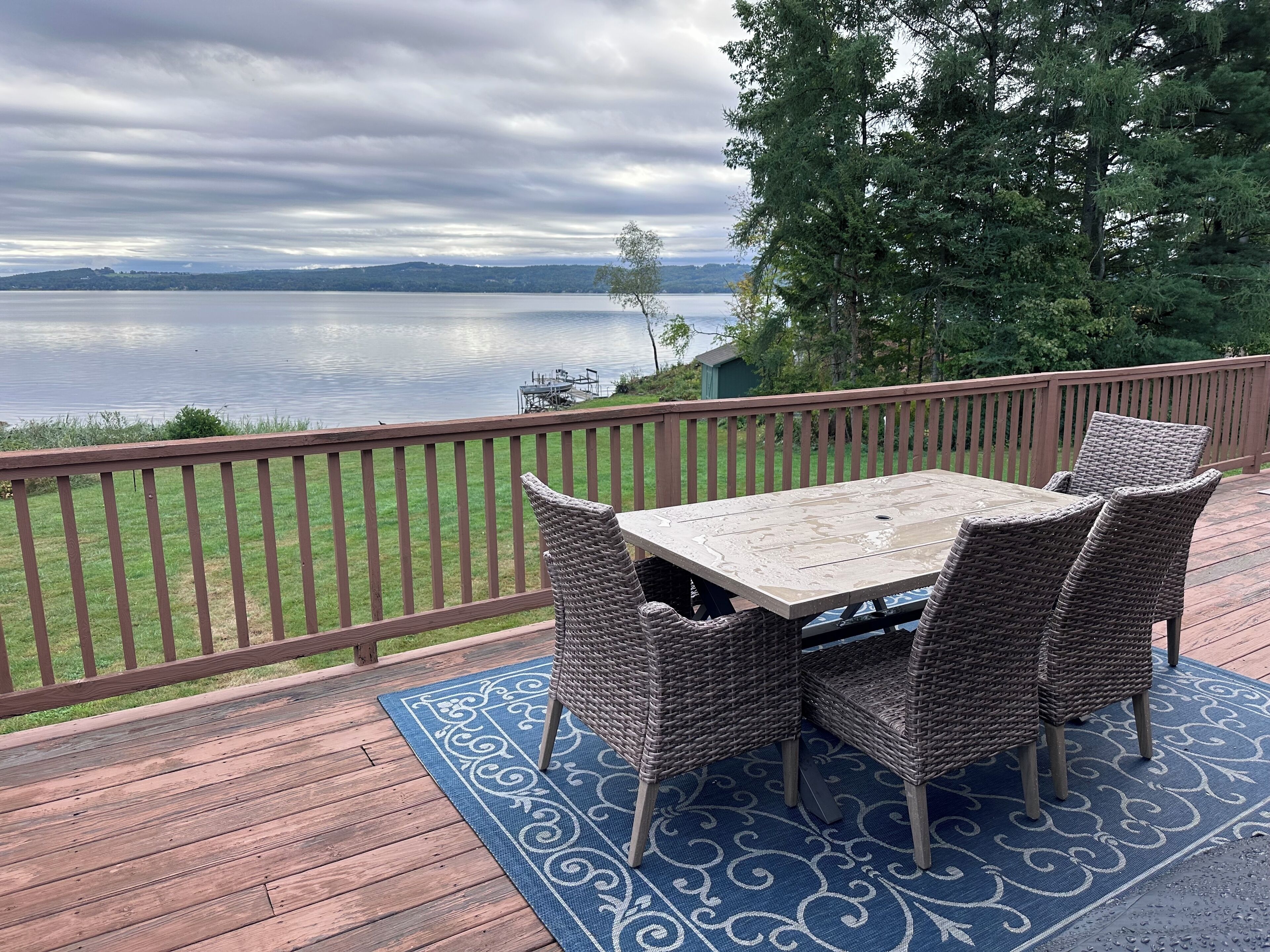 First level deck