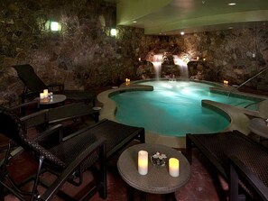 Indoor pool, a heated pool