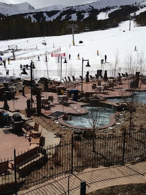 Indoor pool, a heated pool