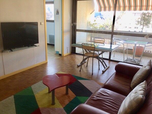 TV, books - Beautiful 2 rooms, Annecy center, located in the golden triangle. (Annecy)