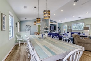 Dining - 1325 - Whale of Fortune, Family Friendly 6 BD Home, Sleeps 19 w/ Game Room, & Pool! (Corolla)