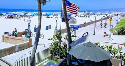 Where Mission Beach Comes to Life.
Front Row to the Surf and Sun.