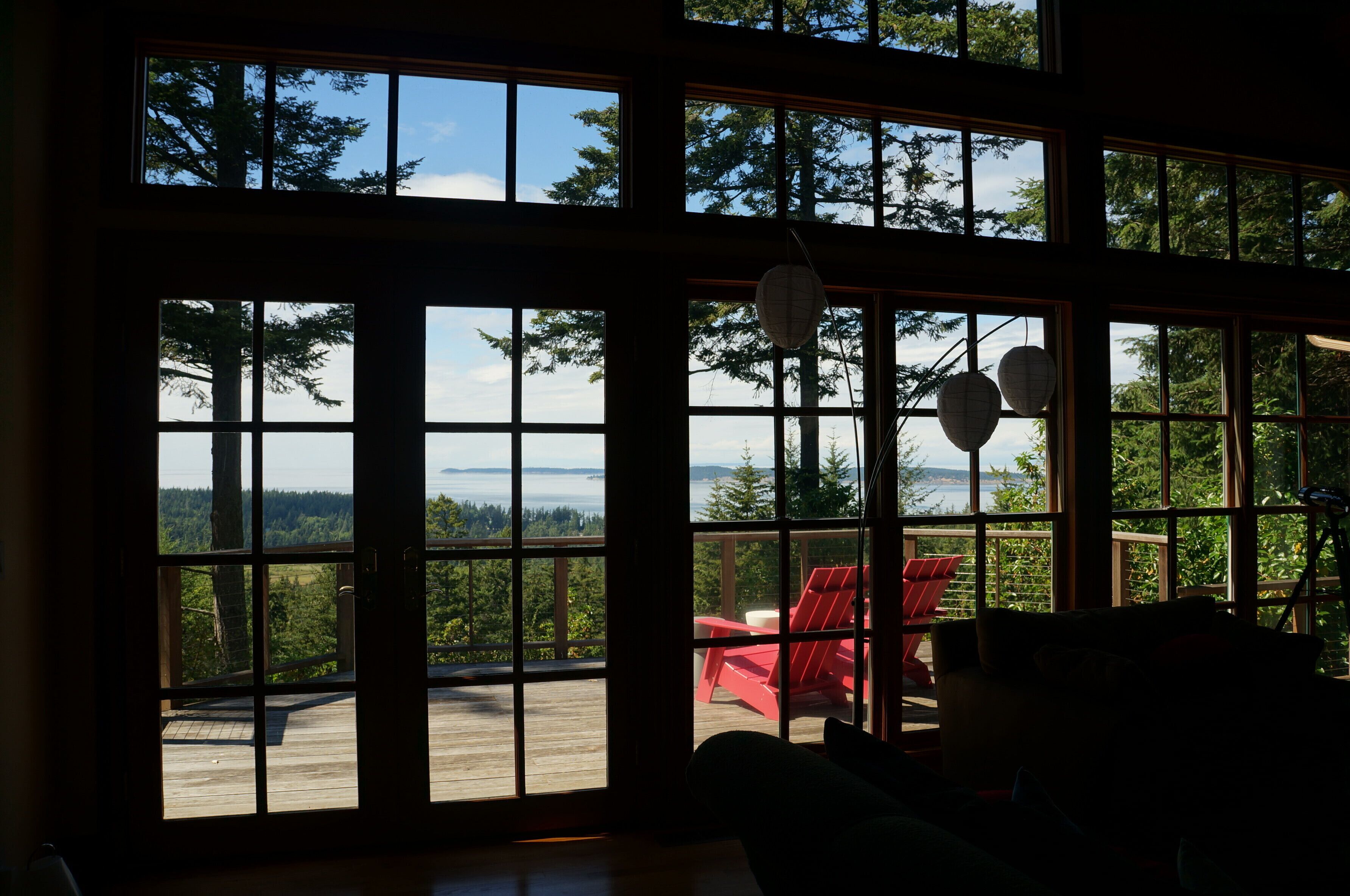 water views fill the house