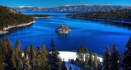 West Lake Tahoe Chalet, 3 ch / 2 ch, Randonnée pédestre, VTT, ski, luge, 8 couchages.