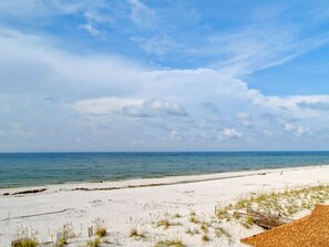On the beach
