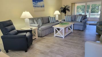 Smart TV, Netflix, DVD player, streaming services