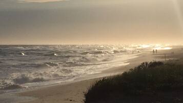 Sun loungers, beach towels