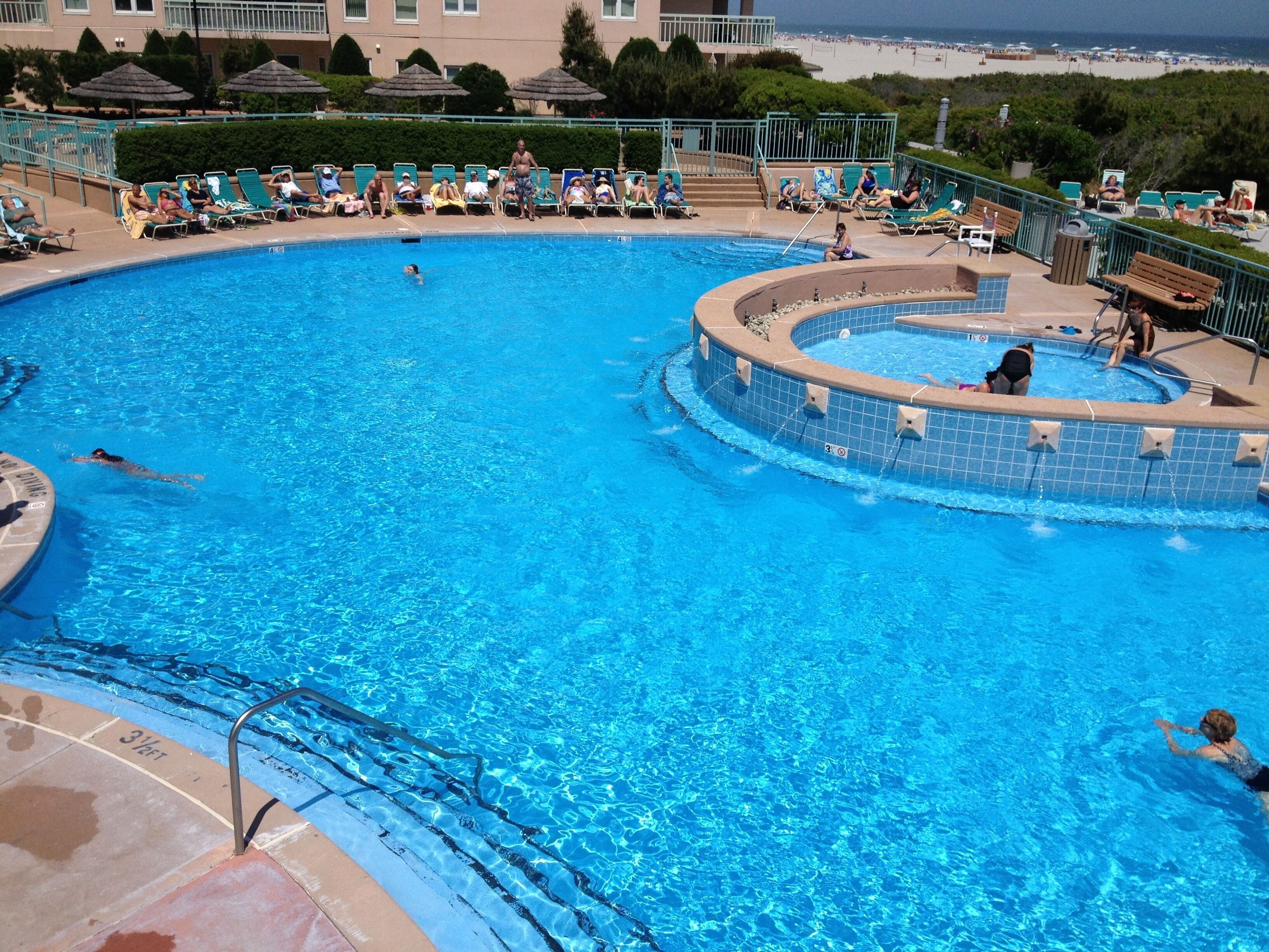 Indoor pool, a heated pool