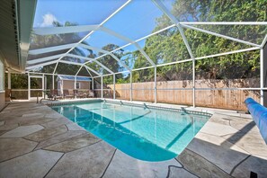 Piscine chauffée