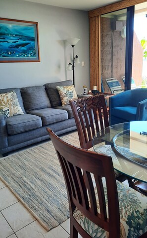 Smart TV, table tennis, books