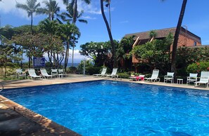 Una piscina riscaldata